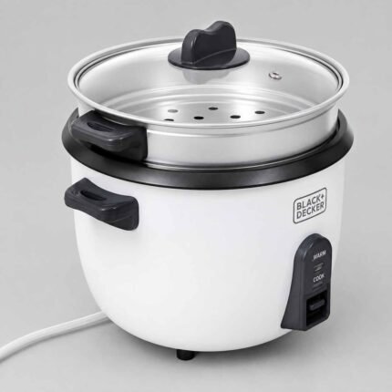 Black+Decker RC2850-B5 Rice Cooker – Large Capacity Rice Cooker