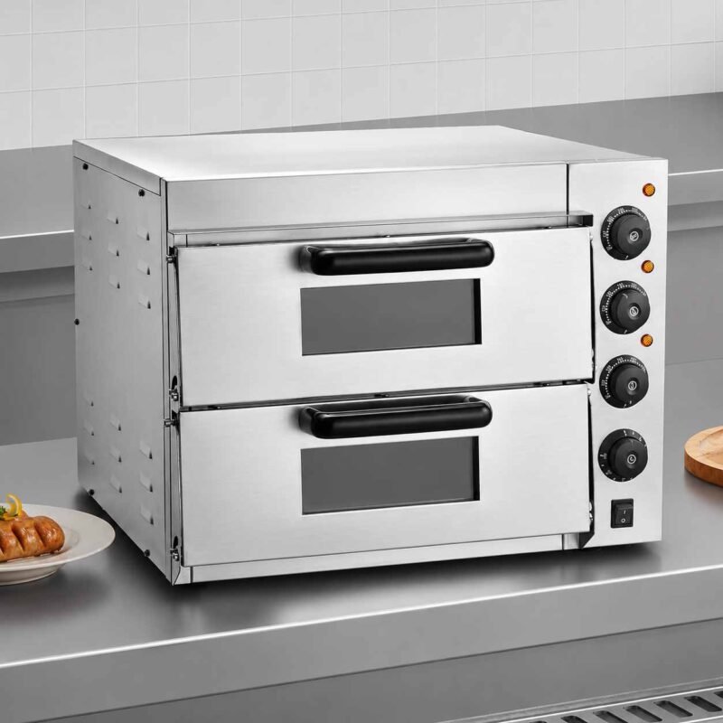 Double Pizza Oven for Commercial Kitchen Equipment i