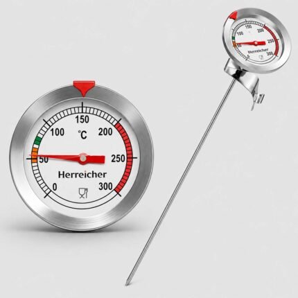 Deep Fry Oil Thermometer with Probe For Commercial Kitchen