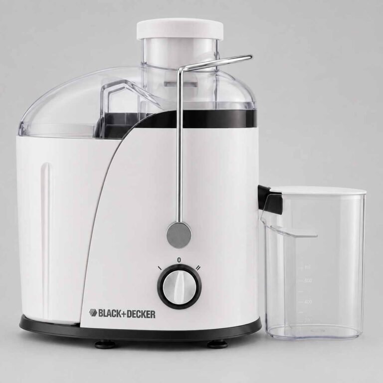 Black+Decker JE400-B5 Manual Juicer – High-Capacity Citrus Juicer