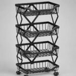 Foldable Storage Rack for Commercial & Restaurant Kitchens
