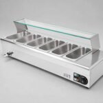 Bain Marie 6 Pans for Commercial & Industrial Kitchens