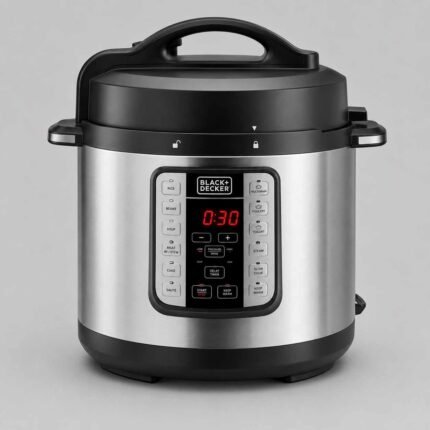 Black+Decker PCP1000-B5 Pressure Pot For Fast and Energy-Efficient Cooking