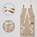 Chef Apron Brown For Commercial Kitchen Apron