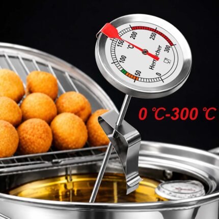 Deep Fry Oil Thermometer with Probe For Commercial Kitchen i