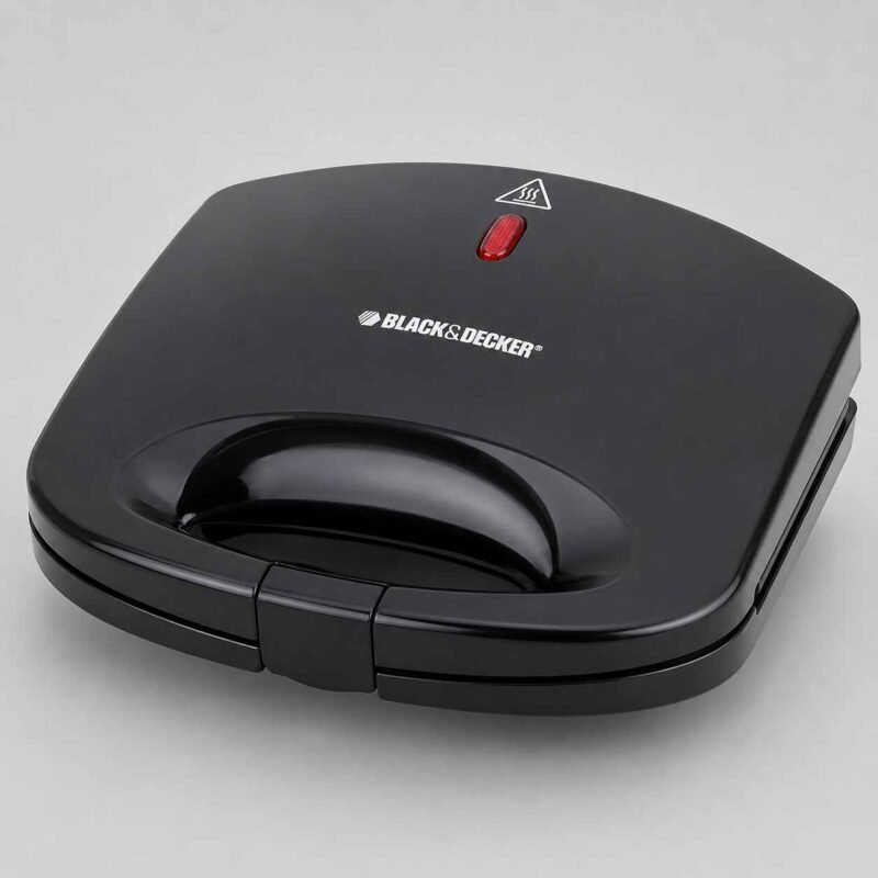 Black+Decker TS1000-B5 Sandwich Maker For Quick and Tasty Snacks
