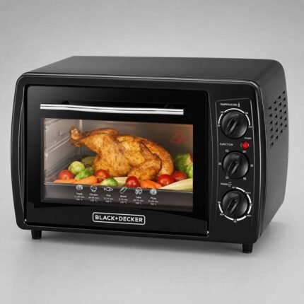 Black+Decker TRO19RDG-B5 Oven Microwave – Multi-Function Oven Microwave