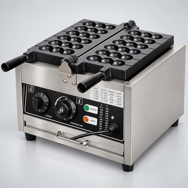 Electric Skewer Waffle Maker 37.5cm × 37.5cm × 24.5cm HT-1103E
