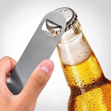 Heavy Duty Stainless Mini Bar Blade Opener - Hotel & Restaurant Kitchen i