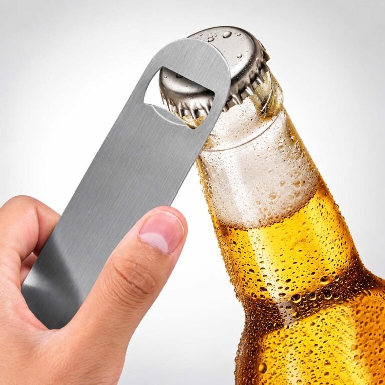 Heavy Duty Stainless Mini Bar Blade Opener - Hotel & Restaurant Kitchen i