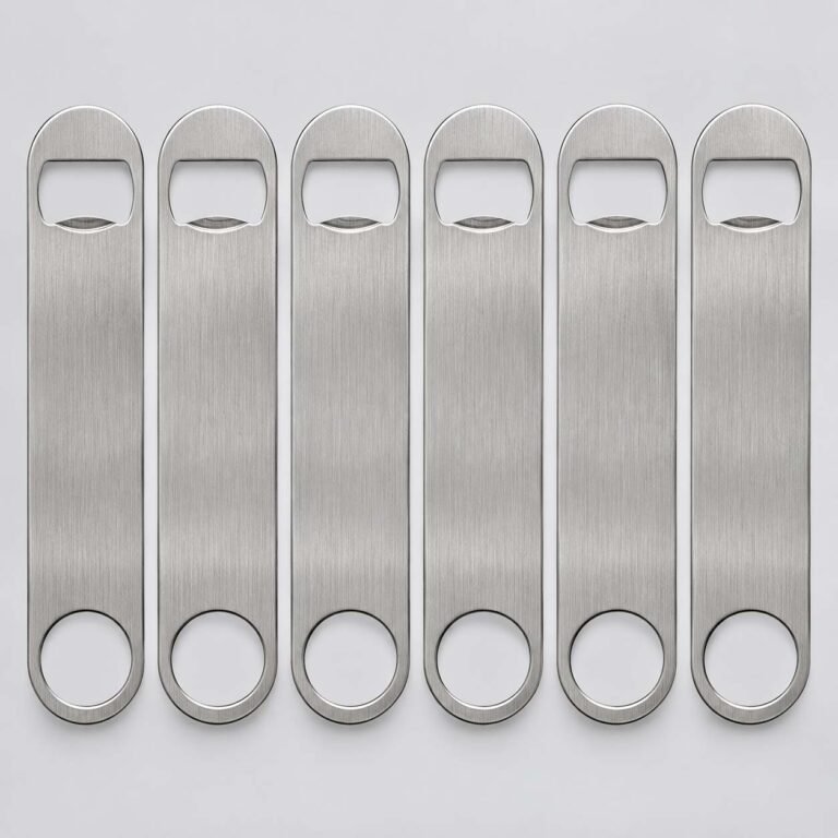 Heavy Duty Stainless Mini Bar Blade Opener - Hotel & Restaurant Kitchen