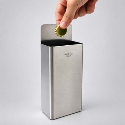 Stainless Steel Wall Mounted Bottle Top Catcher - Hotel & Restaurant Kitchen