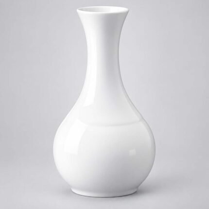White Porcelain Bud Vase 12.7cm - Hotel & Restaurant Kitchen