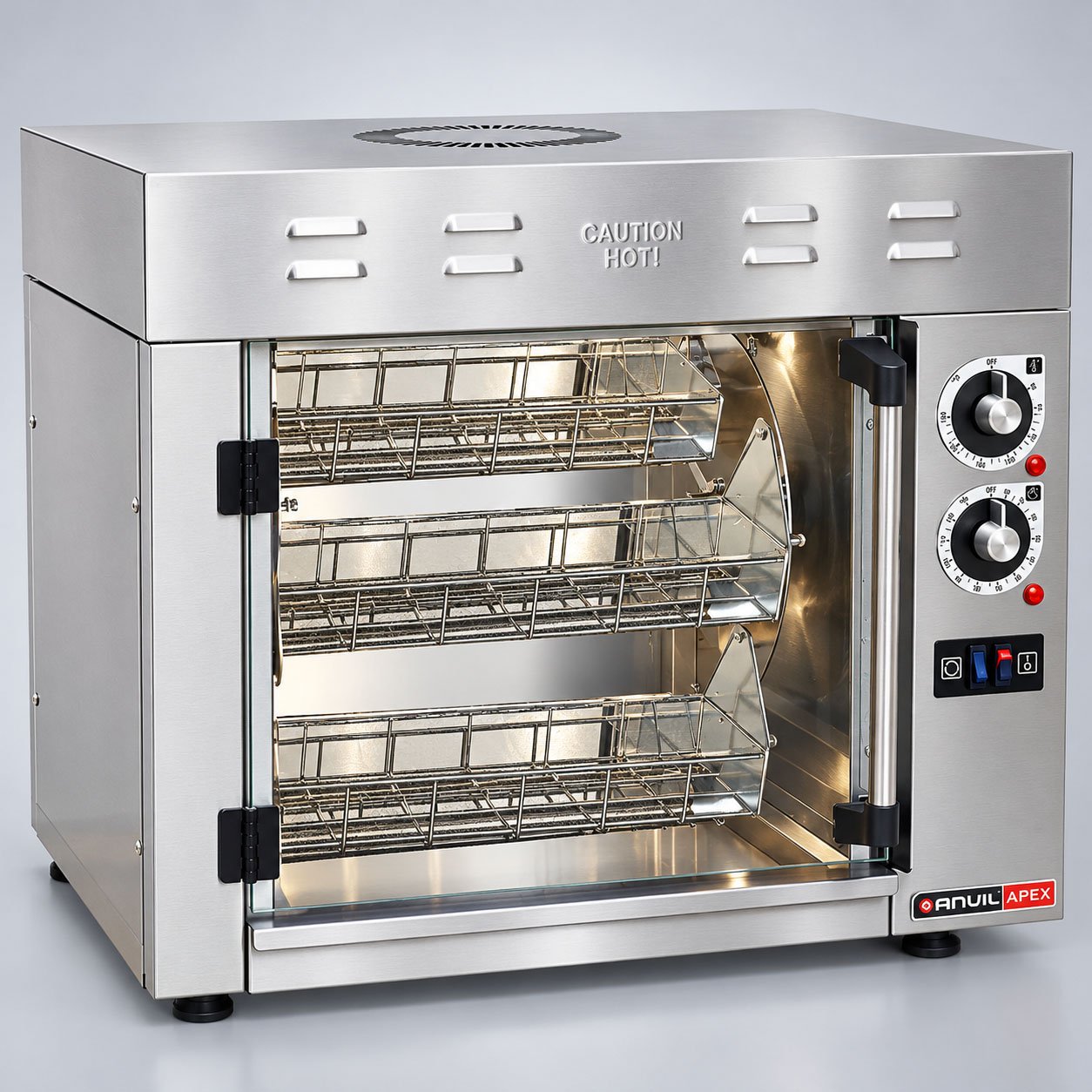 Anvil 8-Bird Chicken Griller for Professional Kitchens Anvil 8-Bird Chicken Griller for Professional Kitchens