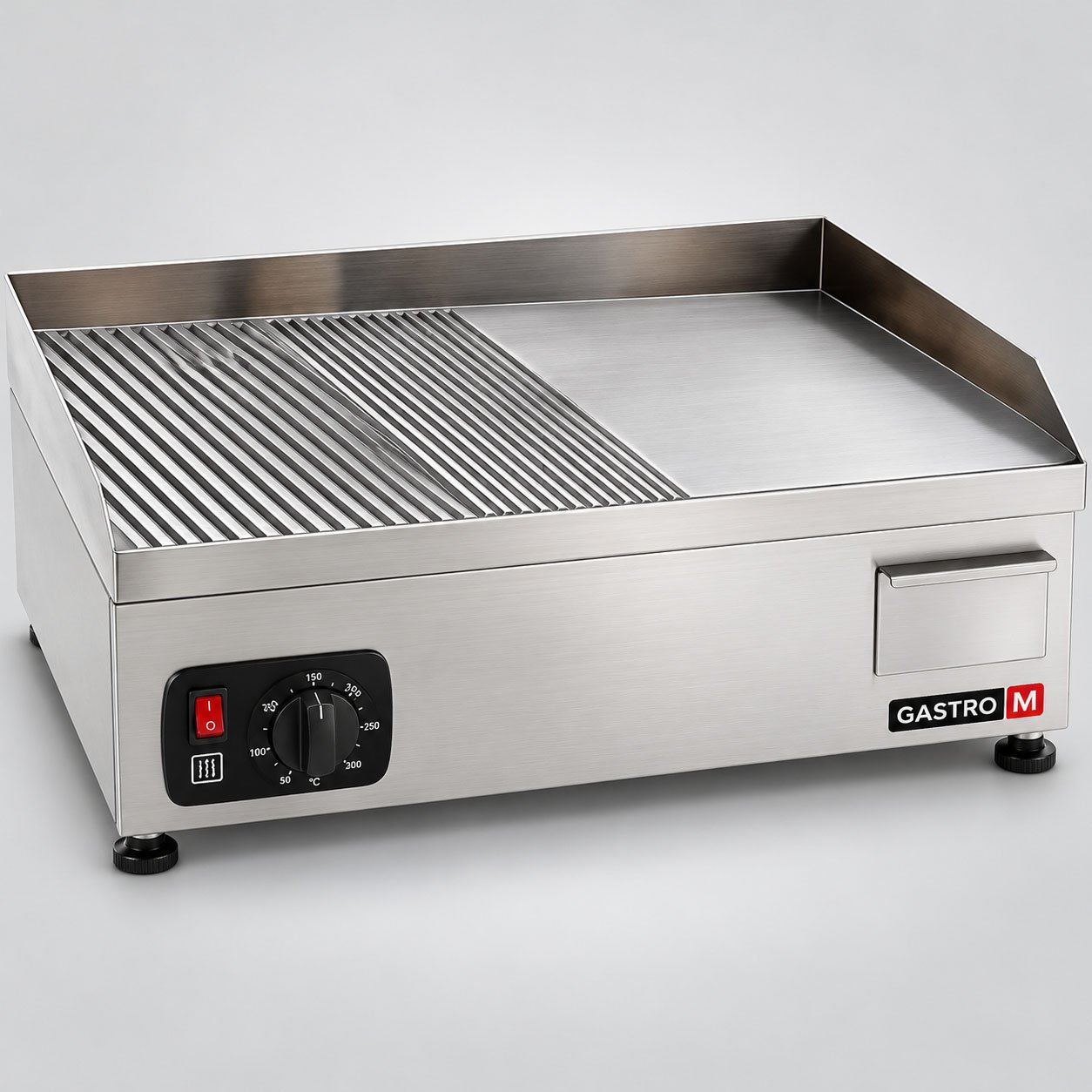 Anvil Ribbed Flat Top Grill 600mm for Professional Grilling Anvil Ribbed Flat Top Grill 600mm for Professional Grilling