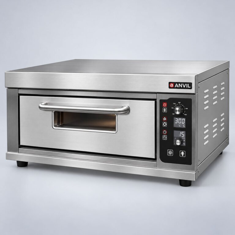 Anvil 2-Tray Single Deck Oven for Professional Kitchens