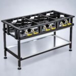 Commercial 6 Burner Staggered Boiling Table Gas for Professional Kitchens ii