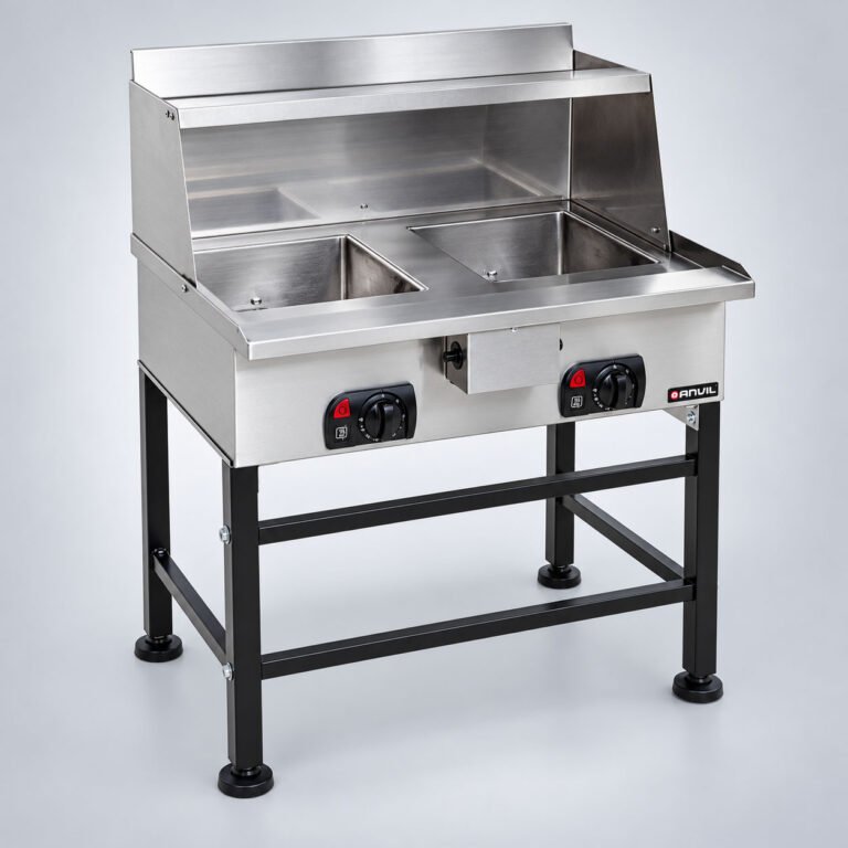 Electric Floor Standing Deep Fryer for Professional Kitchens 