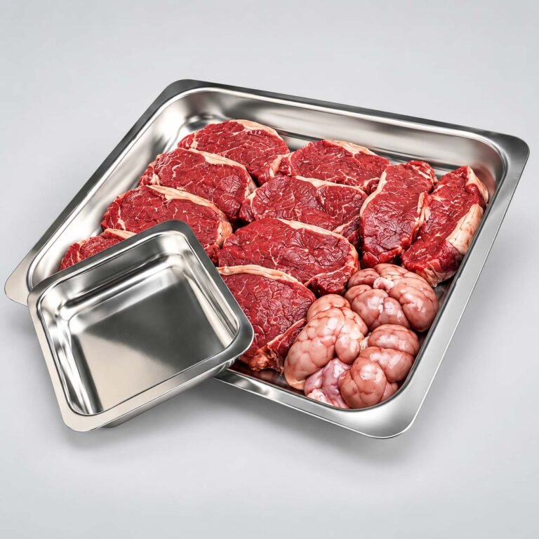 Stainless Steel Steak & Kidney Dish 490mm – Practical Professional Cookware i