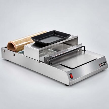 Stainless Steel Anvil Wrapping Machine 500mm – Practical Food Packaging Solution