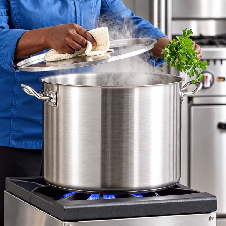 Heavy Duty Stainless Steel Casserole Pot for Professional Kitchens  ii
