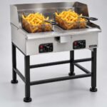 Electric Floor Standing Deep Fryer for Professional Kitchens i