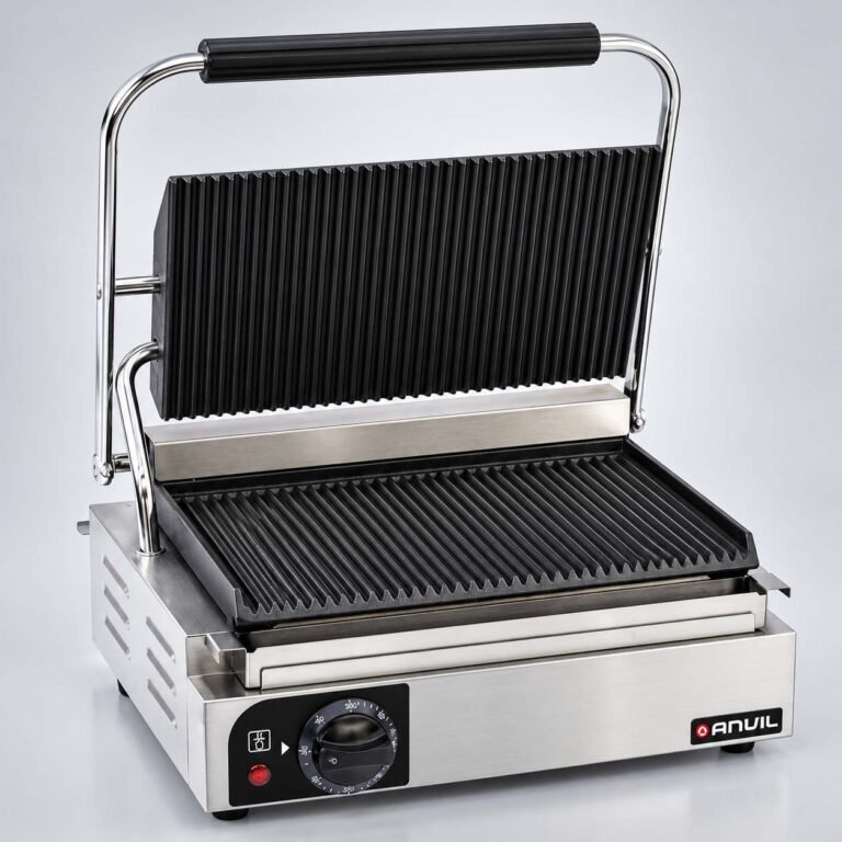 Anvil Cast Iron Panini Grill for Professional Kitchens 
