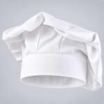 White Chefs Poly Cotton Hat – Professional Headwear for Kitchen Staff