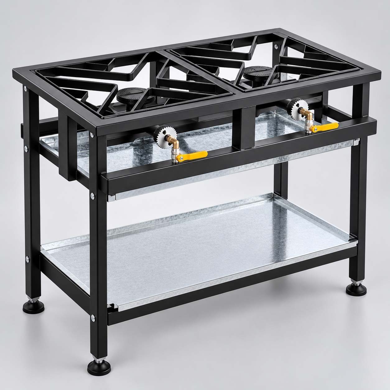 Commercial 2 Burner Boiling Table Gas for Professional Kitchens Commercial 2 Burner Boiling Table Gas for Professional Kitchens